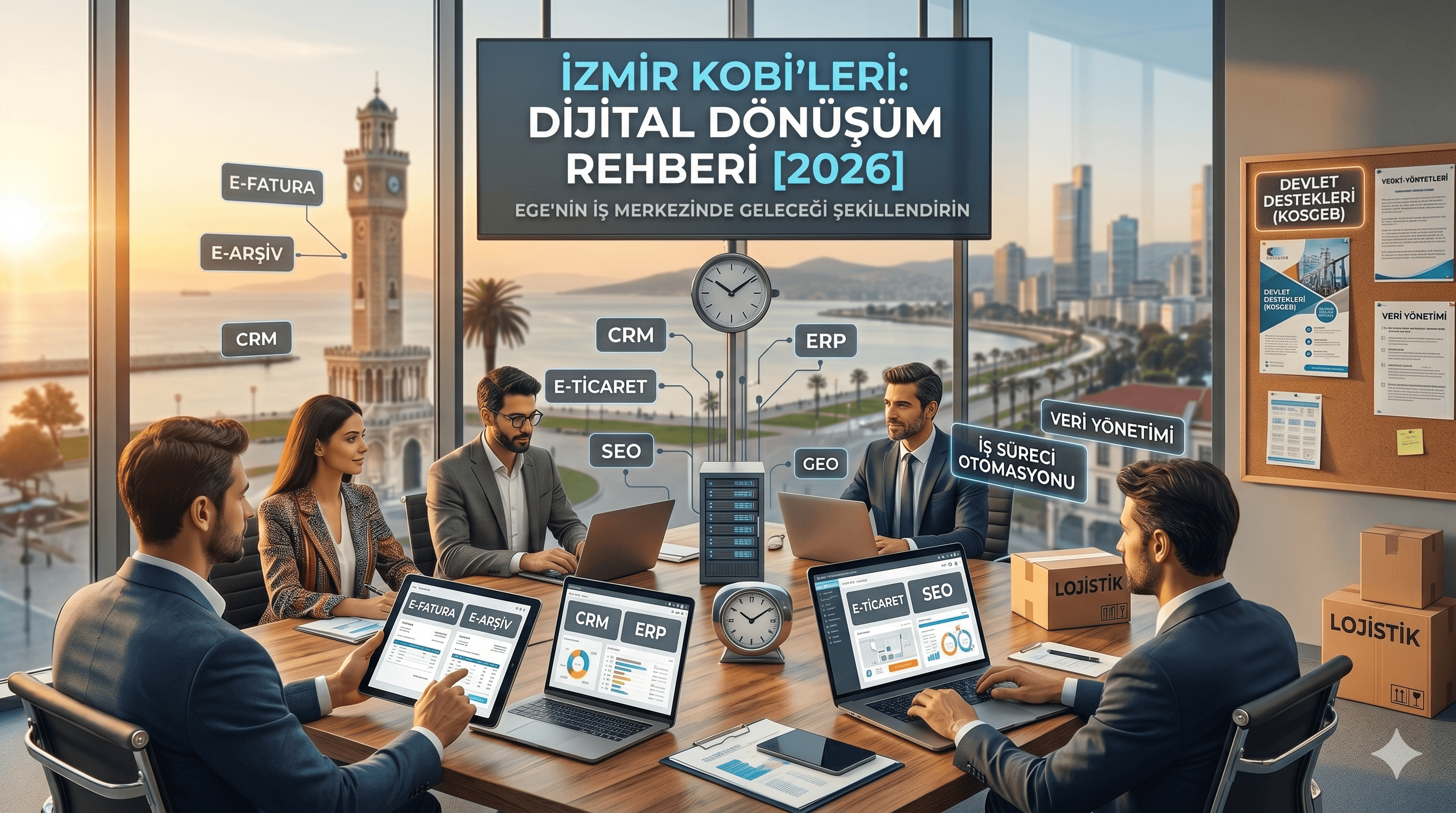 Digital Transformation Guide for SMEs in Izmir [2026]: Why It Matters in Aegean Business Hub